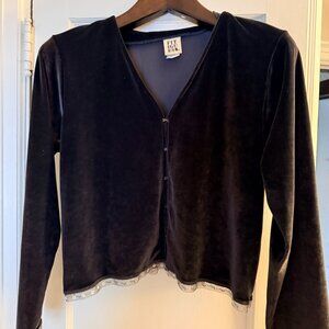 Fitigues Velvet Button Down Shirt